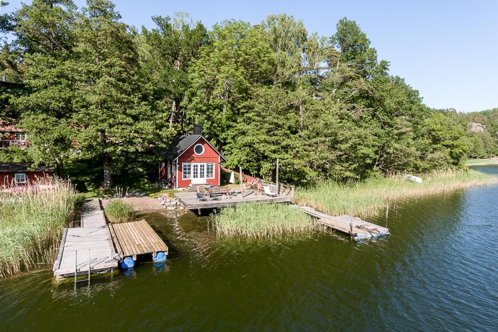 Sjoestuga Myttinge Värmdö Esterno foto