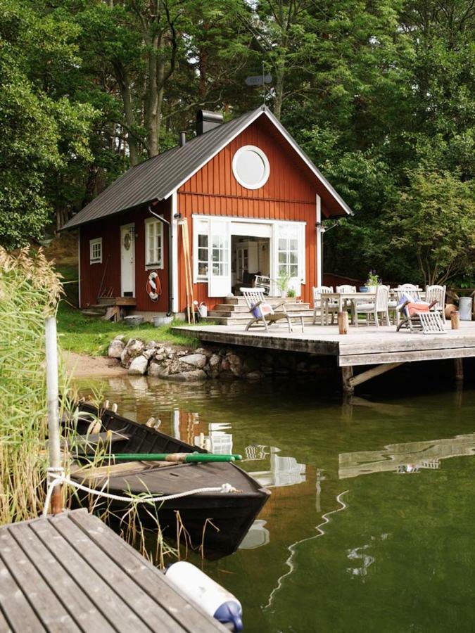 Sjoestuga Myttinge Värmdö Esterno foto