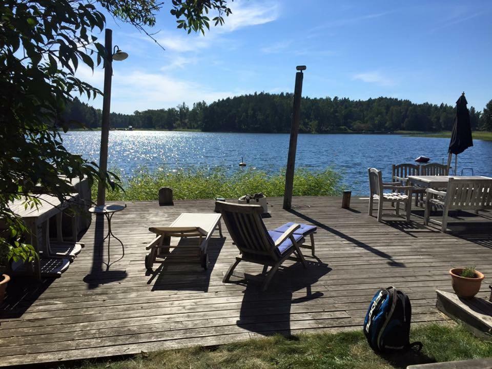 Sjoestuga Myttinge Värmdö Esterno foto
