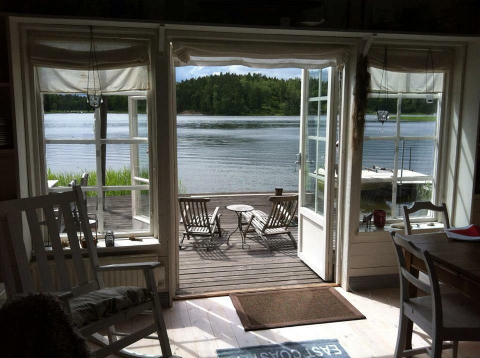 Sjoestuga Myttinge Värmdö Esterno foto